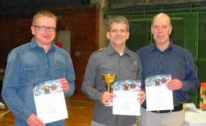 B-Klasse: Mathias wienrich, Henning Michalzik und Rainer Emmelmann (es fehlt Lars Englert)